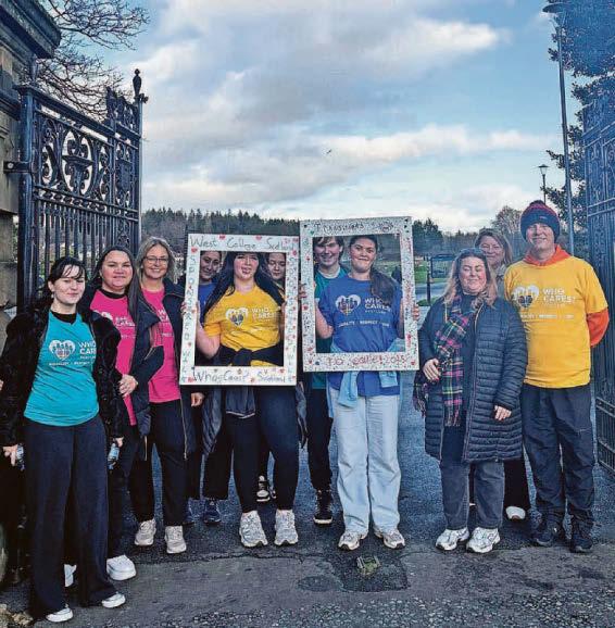 Students take long walks all for charity