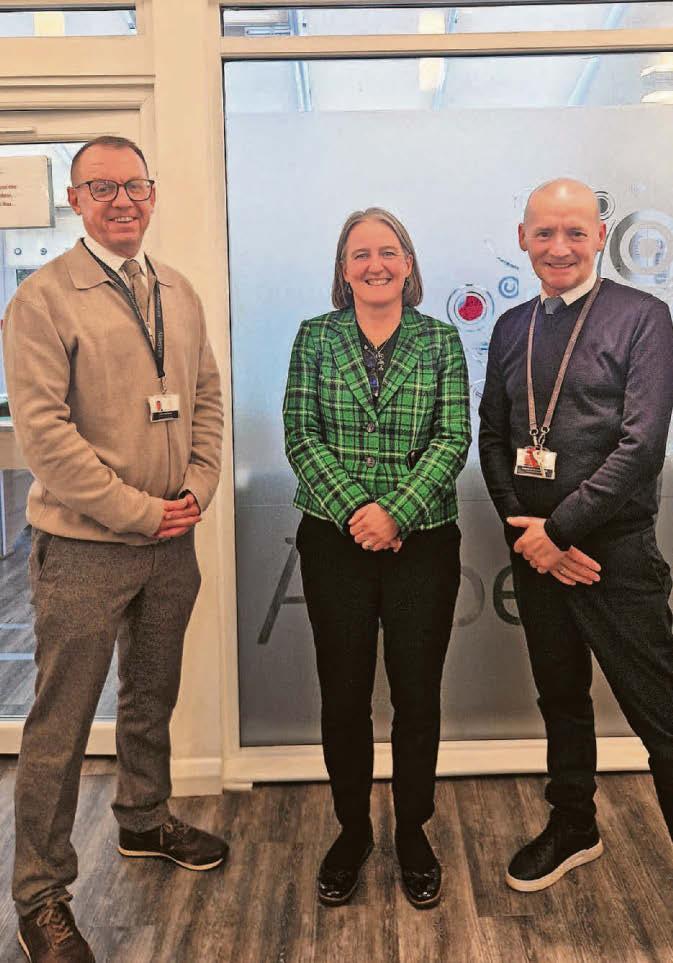 Minister hears about 'life-changing impact' of rehabilitation hub