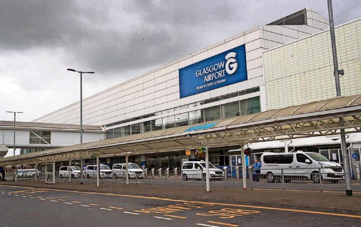 Burst pipe at Glasgow Airport could impact Paisley's water supply