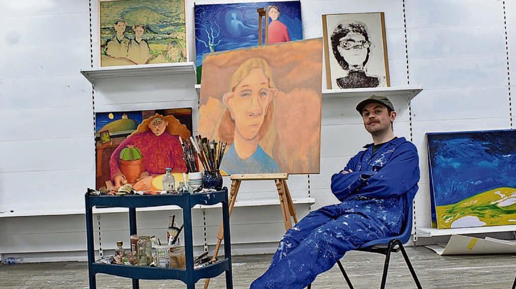Chris has it all figured out with exhibition and double award success
