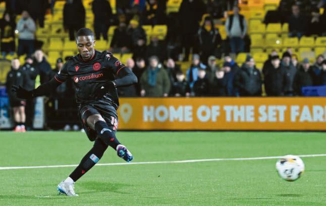 I HOPE MY PENALTY HEROICS EARN ME REGULAR SPOT