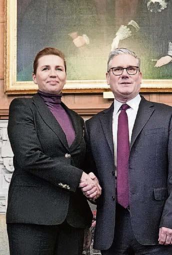 Danes grateful for UK support over US plans