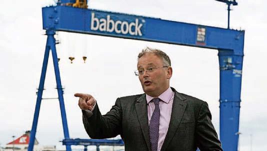 Babcock boss to step down