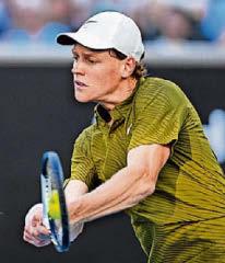 Sinner through to Open quarters