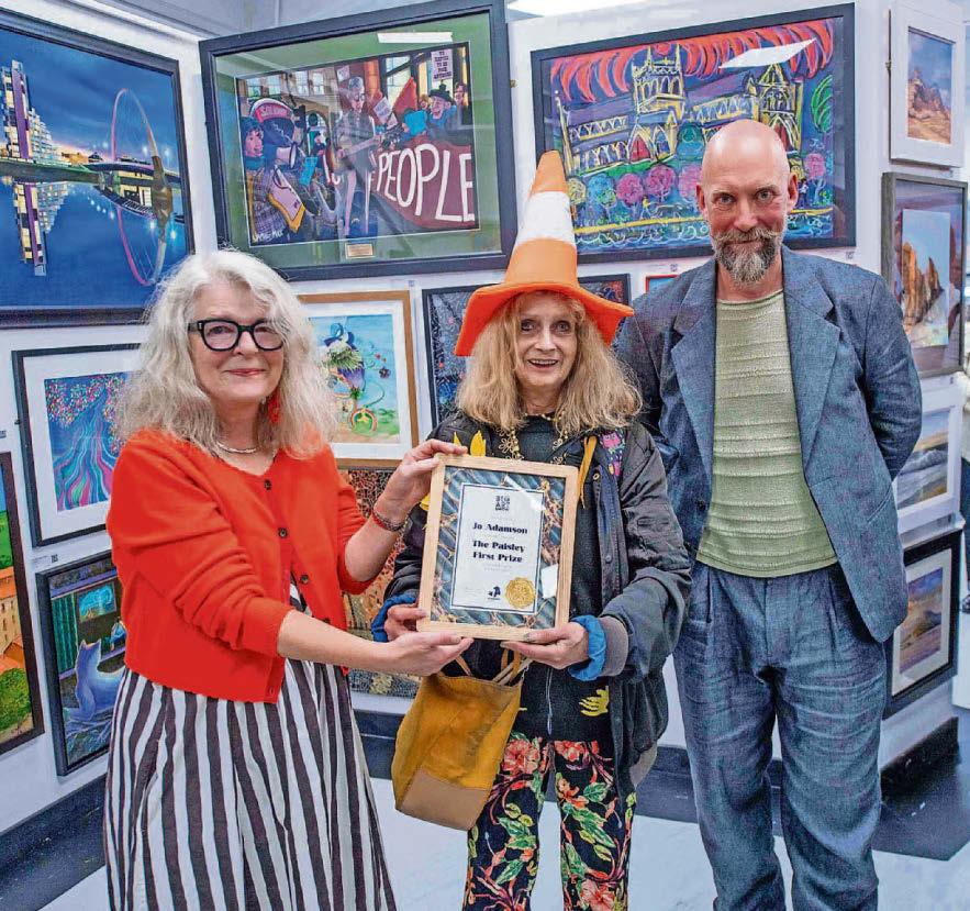 Artist Jo celebrates the icons of Paisley