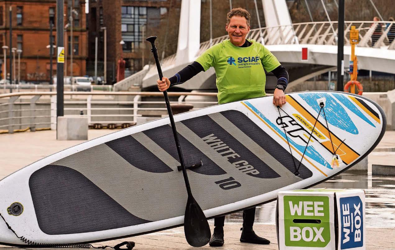 Water way to raise awareness and cash for worldwide crisis