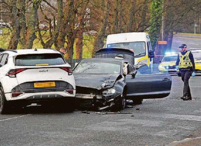 Crash horror close to RAH