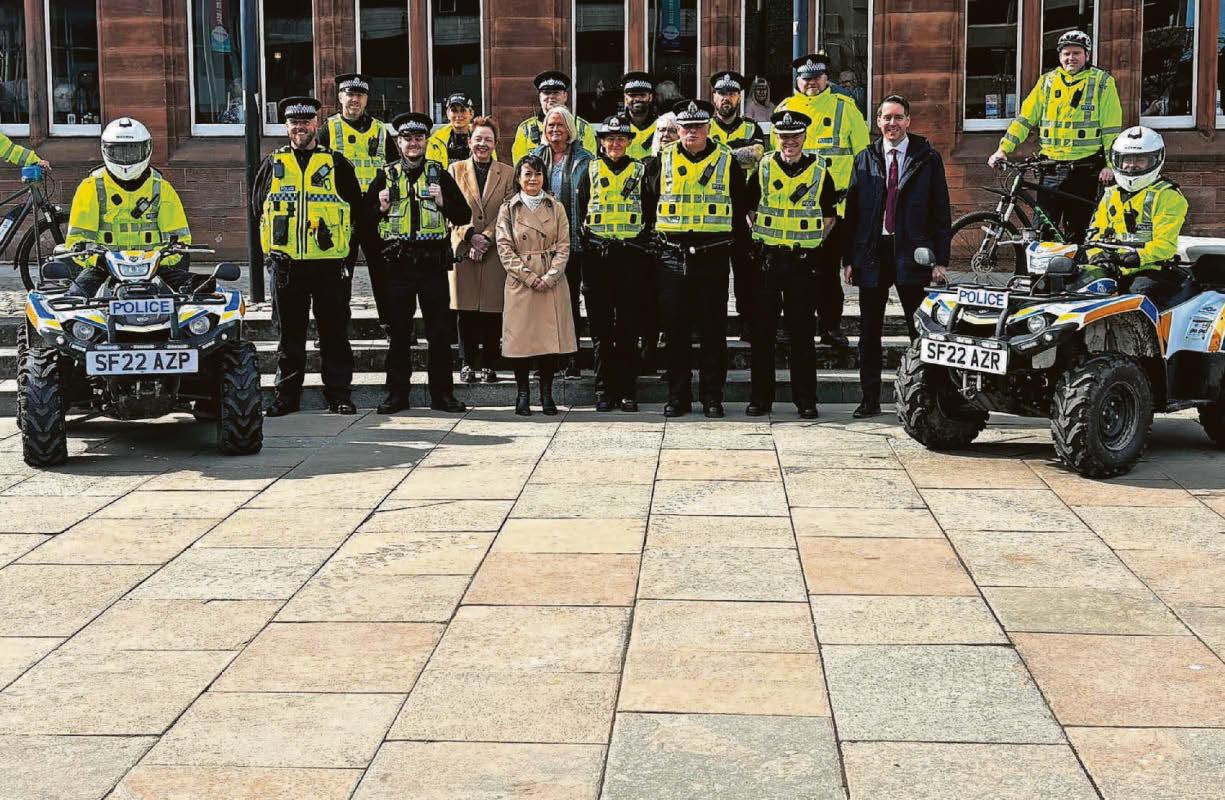 Cops knuckle down on anti-social behaviour