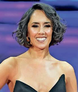 Presenter waiting for Strictly news