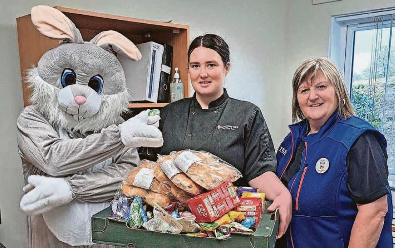 Big-hearted Anne spreads Easter joy