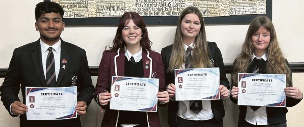 Accolade for school's Holocaust delegates