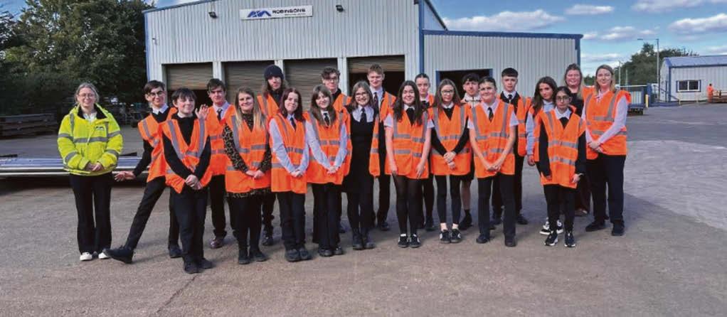 Company inspiring future careers in construction