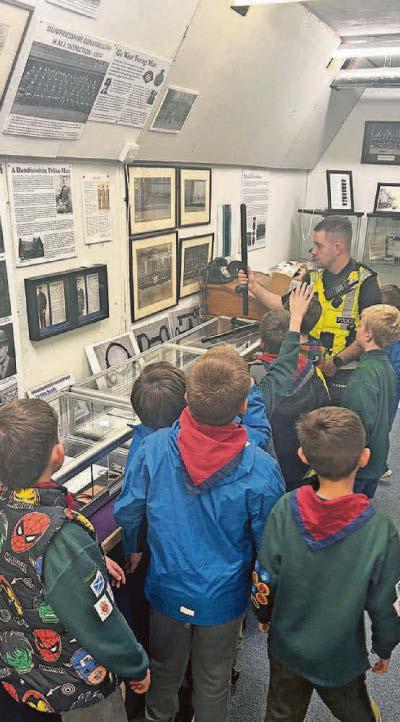 Coppers enjoy visit from Cubs