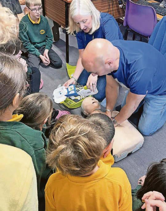 School thanks after vital CPR training given to pupils