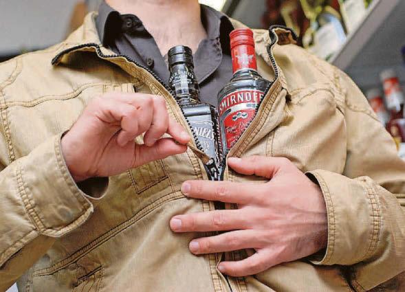 Retail staff carrying panic alarms as shoplifting rises