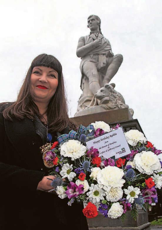 A day of tributes to Robert Burns