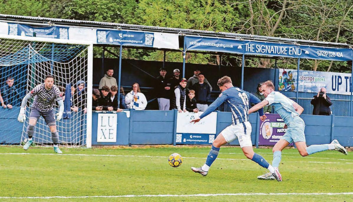 Chertsey check relegation zone after poor Easter