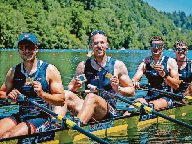 Local rowers bring home gold and bronze from world cup