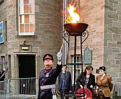 Poignant services for 80th VE Day