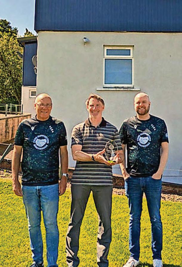 Golf and football clubs team up to support food bank