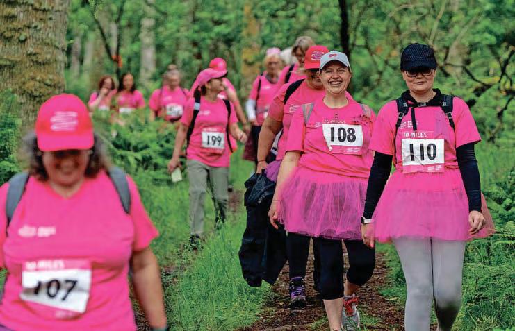 Hundreds support breast cancer charity at Crieff Hydro fundraiser
