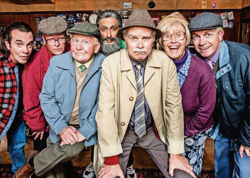 BARMAN BOABBY IS STILL GAME FOR A LAUGH