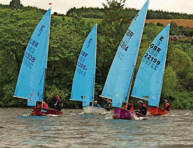 Breezy waters for Perth Sailing Club pursuit races