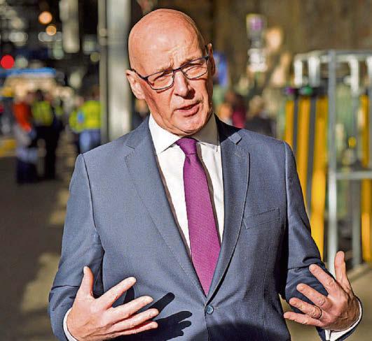 First Minister brands demonstrations at hotels 'unacceptable'