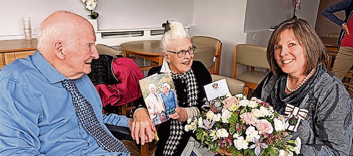 Seven decades of love for special anniversary