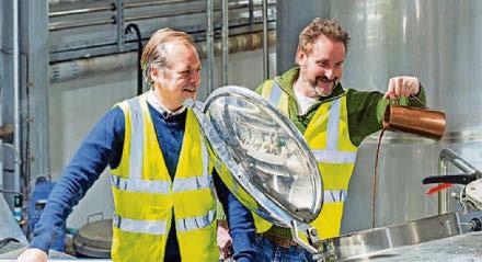 Local brewers get rare taste of famous beer
