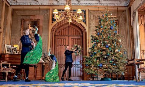 Palace decks the Christmas halls with 16 festive trees