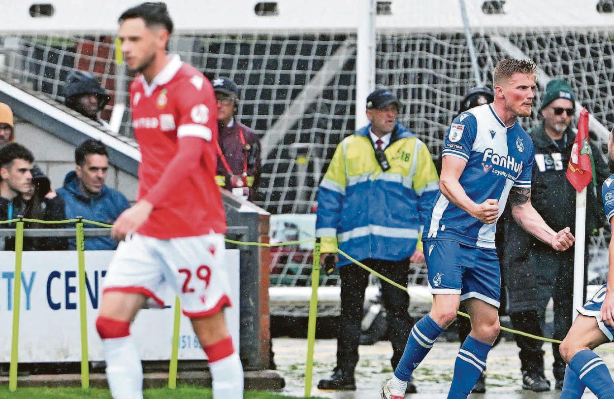 Moore 'upbeat' about Rovers' prospects after battling point