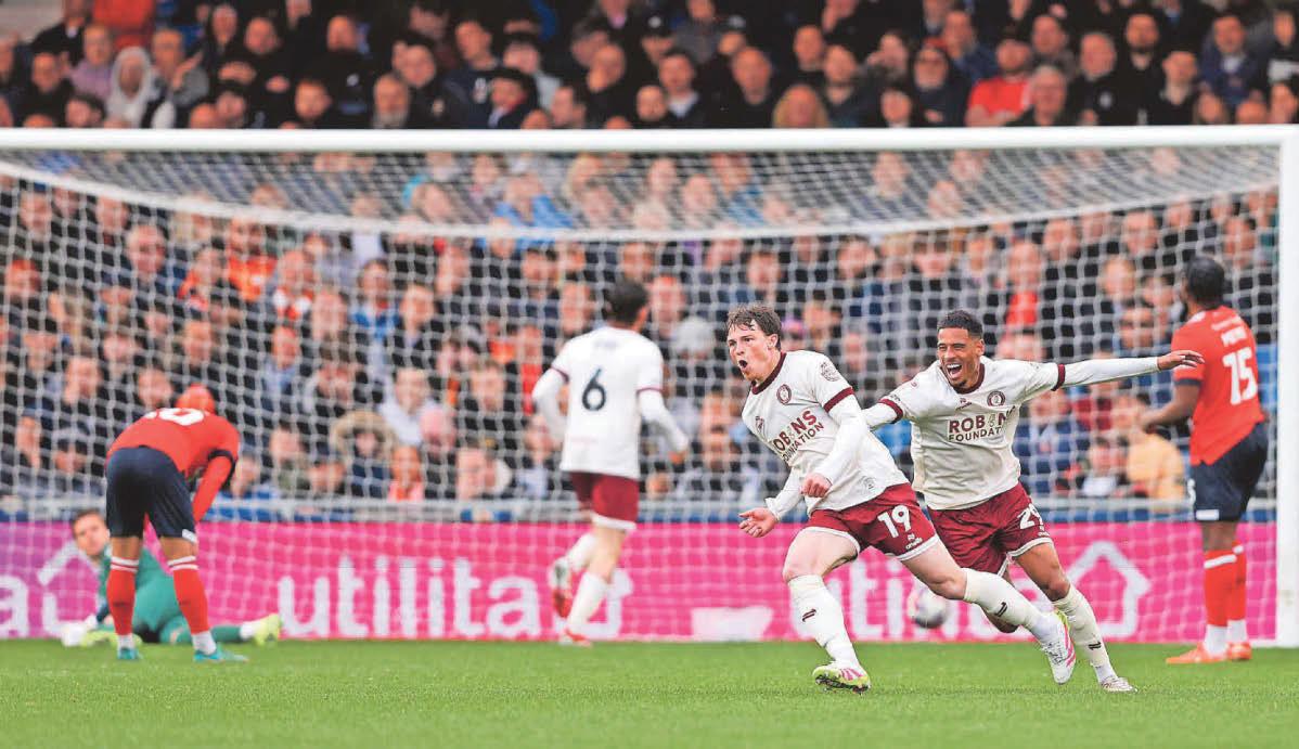 Relegation-threatened Luton inflict first defeat in five games on Robins