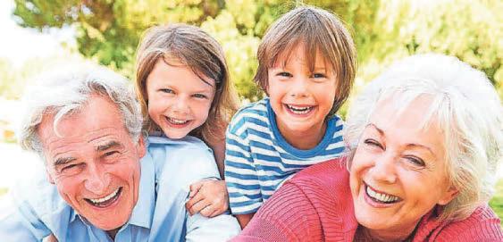 Grass is always greener at the grandparents'...