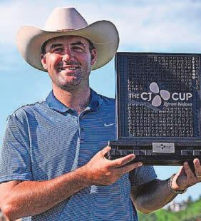 Golf Scheffler claims thumping first win of the year