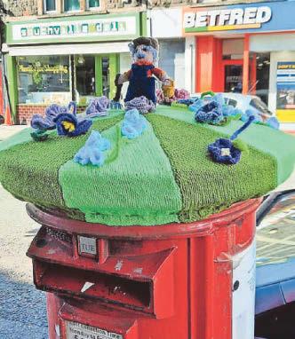 Postboxes burst into flower ahead of Secret Garden weekend