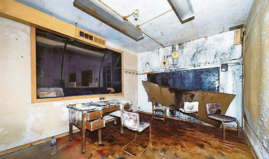 Nuclear bunker War room to be transformed into an events space