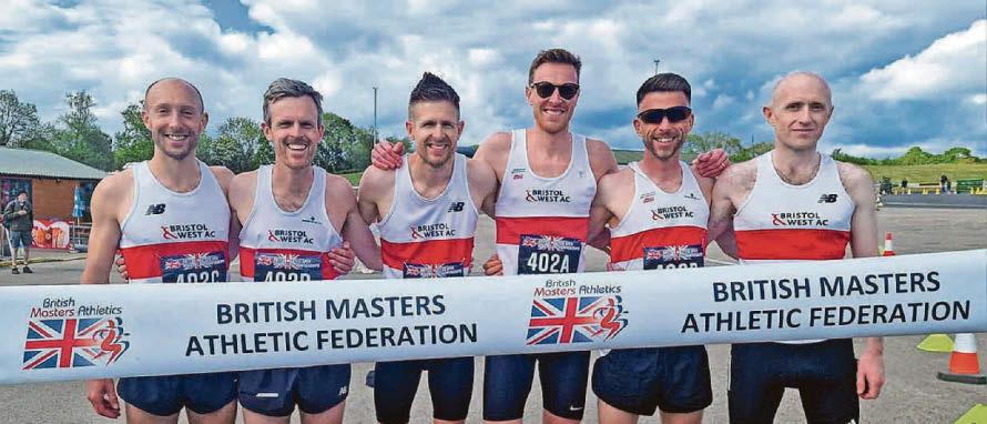 Athletics Men's road-relay team round off a terrific winter season with national title win