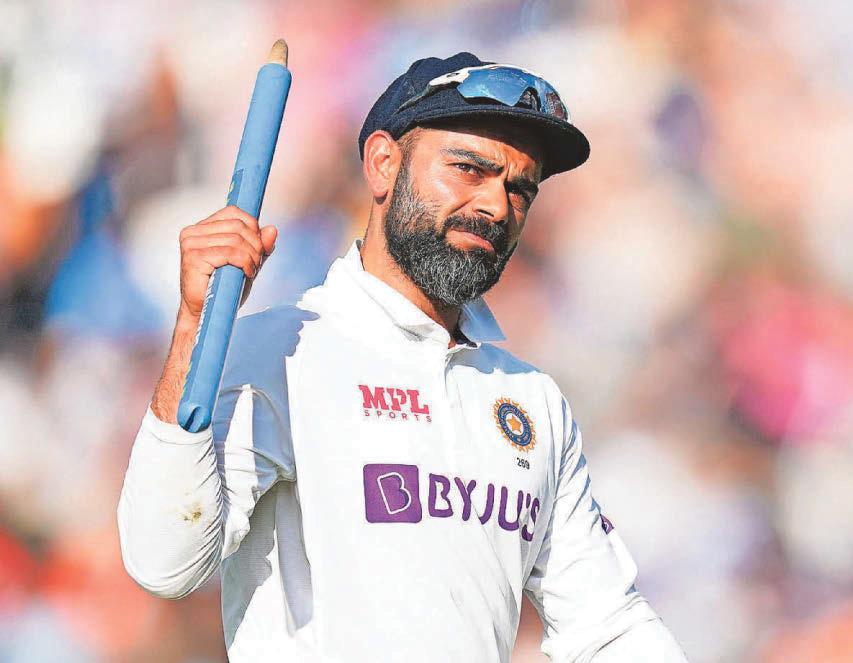 Cricket 'I'll always look back at my Test career with a smile', says Kohli