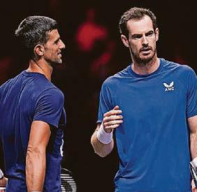 Tennis Djokovic and Murray split as Draper sets up Alcaraz quarter-final