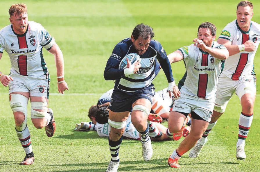 Rugby Luatua and Thacker ruled out of Bears' clash with Sharks