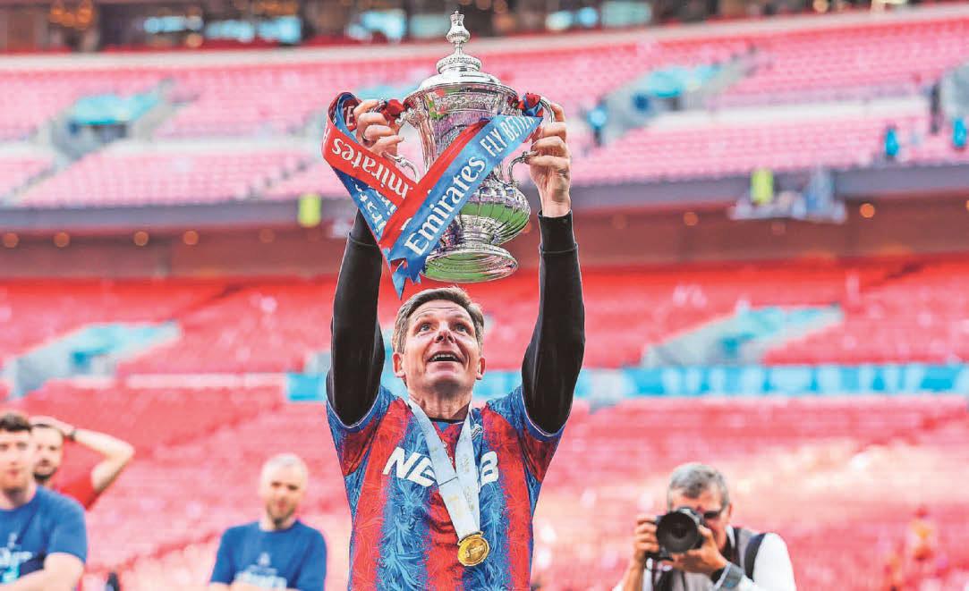 Football Glasner hails Palace after historic FA Cup final win