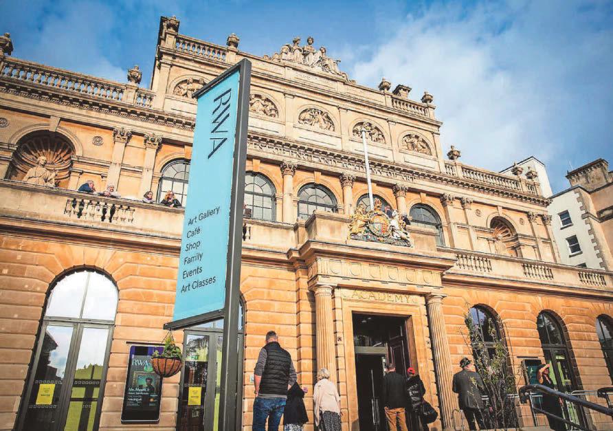 It's a wrap! City art gallery to be tied up in 1,000m of red ribbon