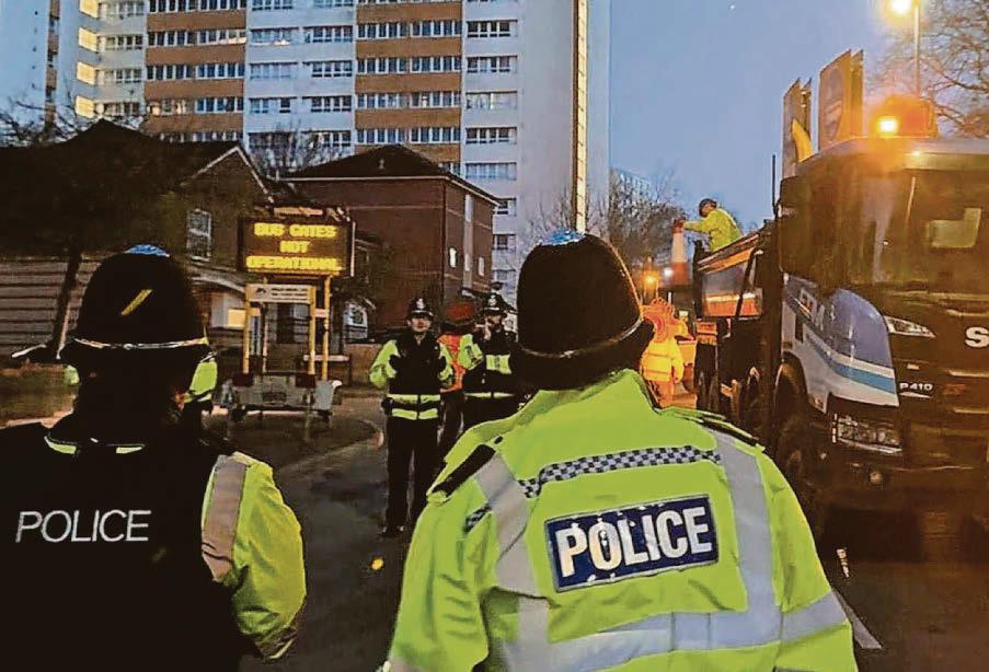 Liveable Neighbourhood op Police apologise for impact on community