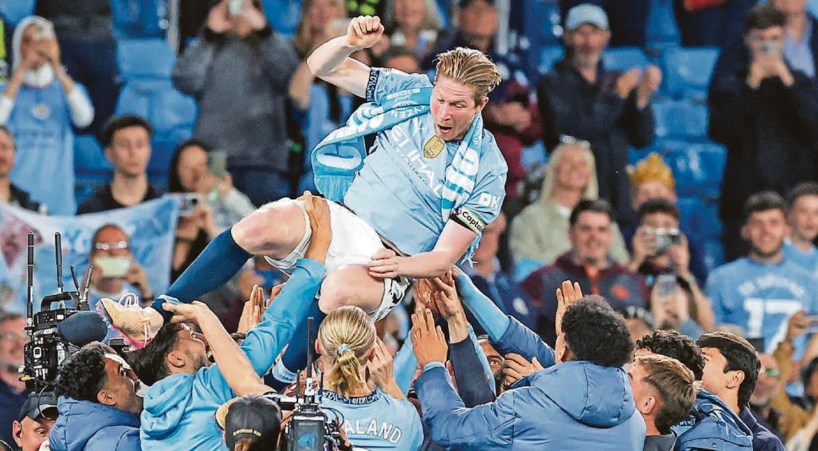 Football Remember me with joy, says midfield maestro De Bruyne