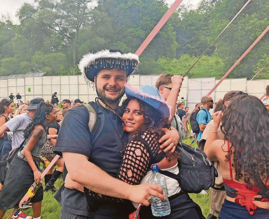 Festival-goers party the weekend away at Ashton Court