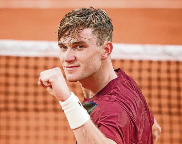 Tennis British star Draper aiming to go 'deep in the tournament'