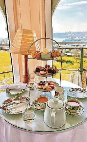 Tea at the top and more at hotel