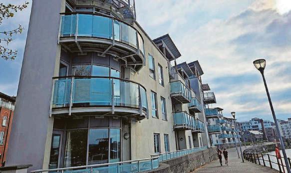 Cladding set to be removed from waterfront flats