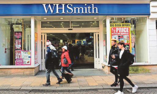 WH Smith high street sale on track as stores will rebrand as TGJones